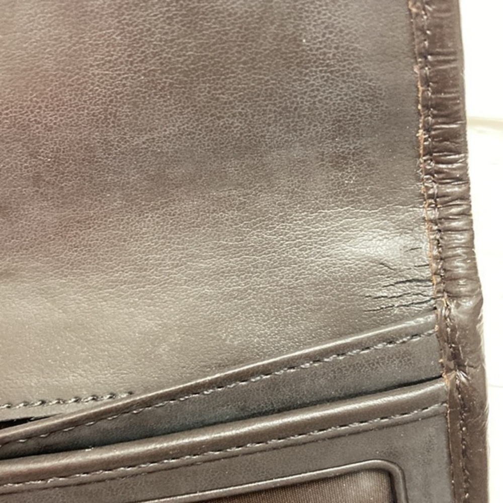 Coach Ashley brown gold checkbook wallet - Picture 13 of 13